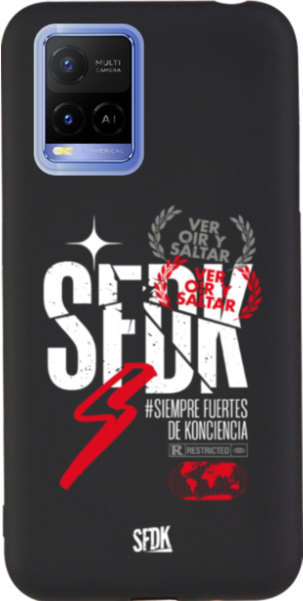 SFDK VOS carcasa negra ultra suave VIVO