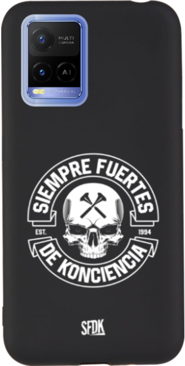 SFDK SKULL carcasa negra ultra suave VIVO