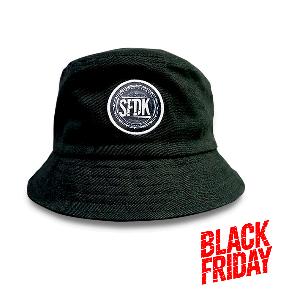 Gorro negro BUCKET "OUT OF THE BLUE"