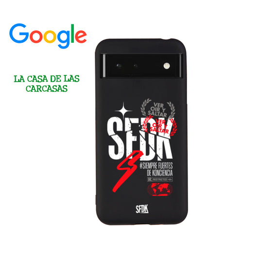 SFDK VOS carcasa negra ultra suave GOOGLE