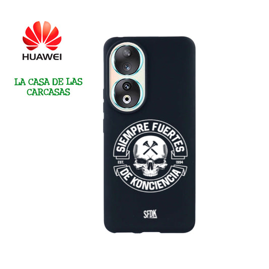 SFDK SKULL carcasa negra ultra suave HUAWEI