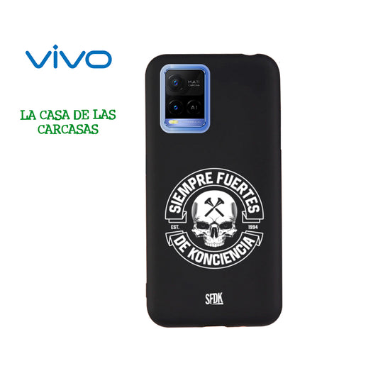 SFDK SKULL carcasa negra ultra suave VIVO