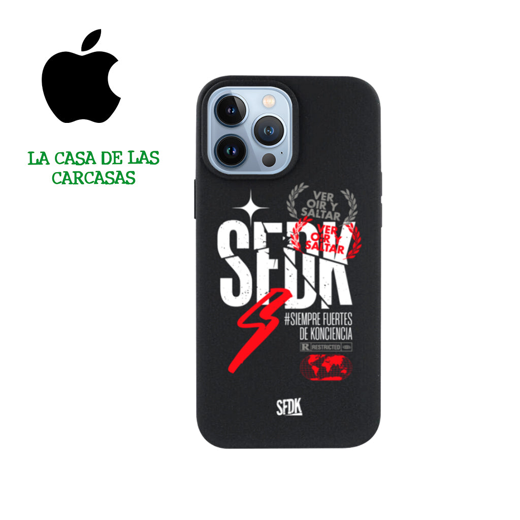 SFDK VOS carcasa negra ultra suave APPLE