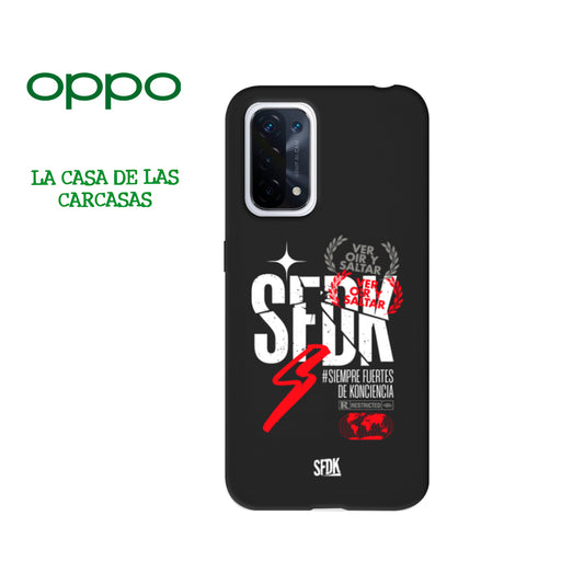 SFDK VOS carcasa negra ultra suave OPPO