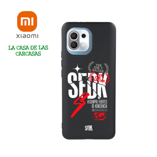 SFDK VOS carcasa negra ultra suave XIAOMI