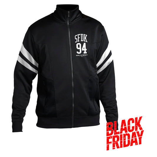chaqueta negra deportiva "SFDK 94"