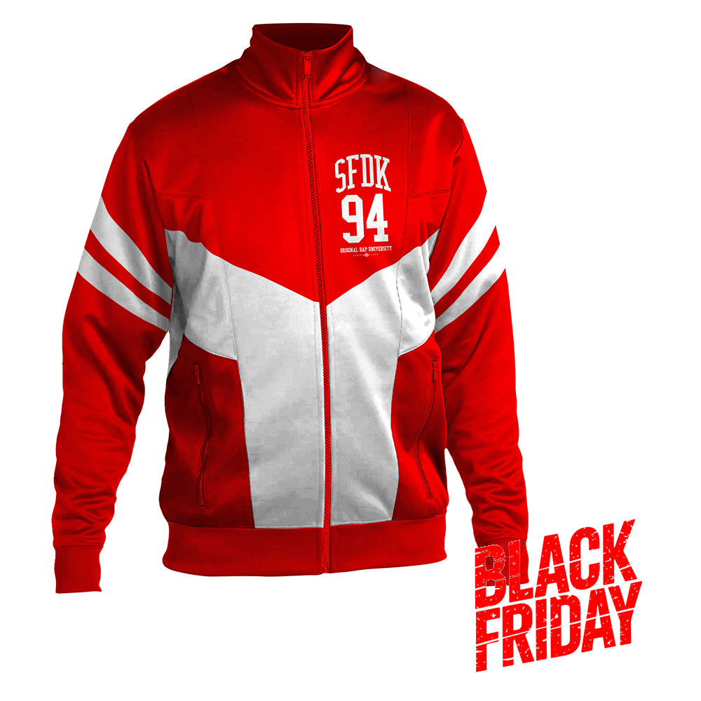 chaqueta roja deportiva "SFDK 94"