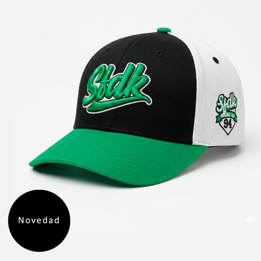 Gorra visera curva verde y negra "OG 94"