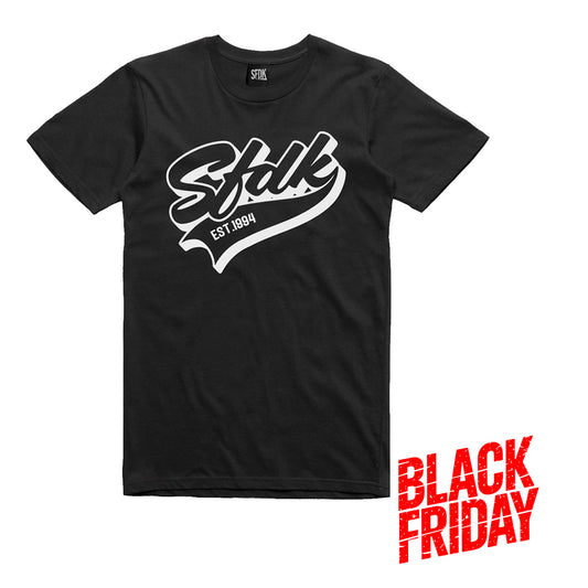 Camiseta negra "MAJESTIC"