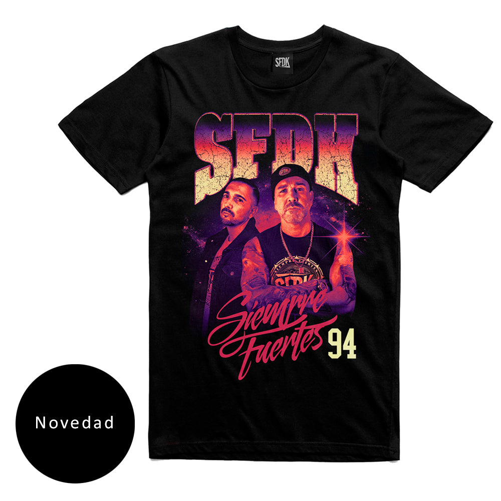 Camiseta negra "A&Z"