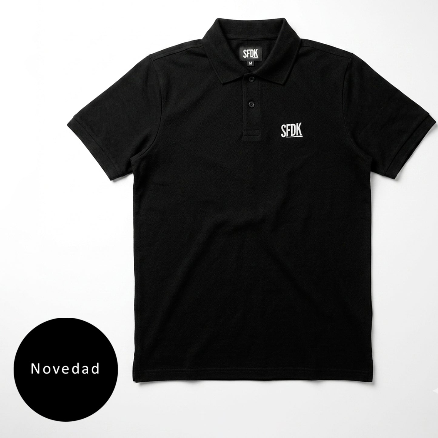 Polo negro "SFDK"