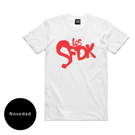 Camiseta blanca " LOS SFDK"