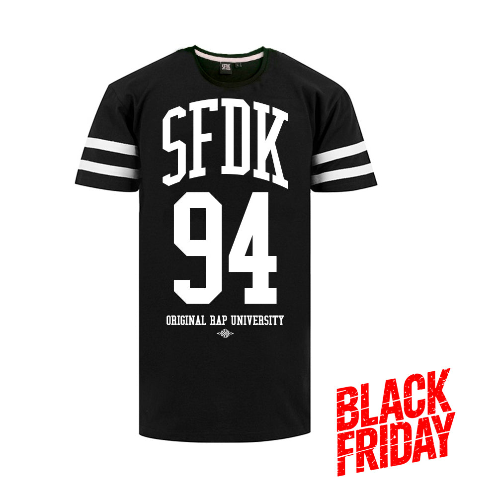 Camiseta negra "OVERSIZE 94"