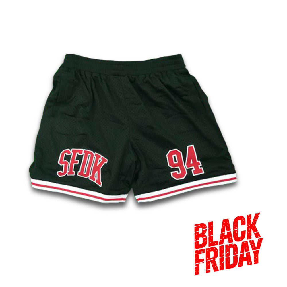 pantalón corto "PLAYER" negro