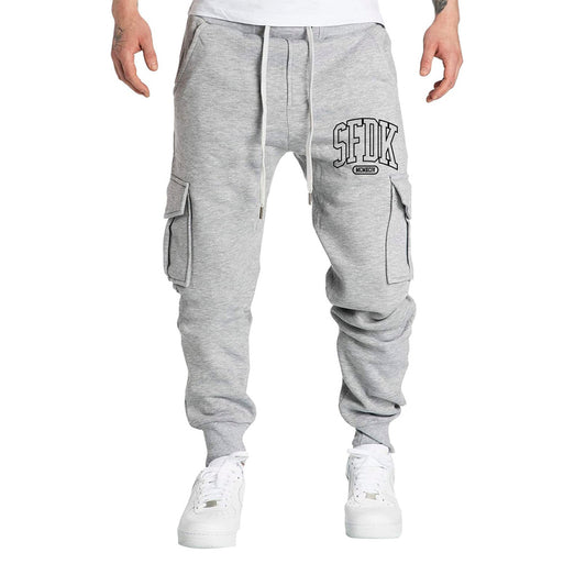 Pantalón largo chandal gris "SFDK"