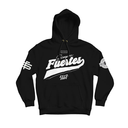 Sudadera negra "VARSITY"