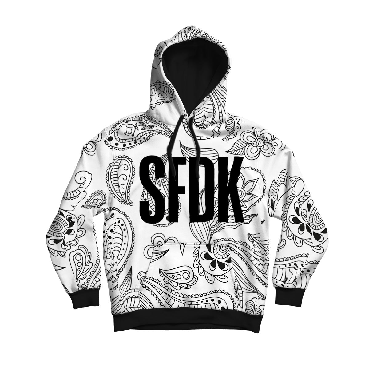 Sudadera con capucha "PAISLEY"