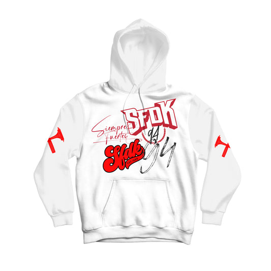 Sudadera blanca "MIX"
