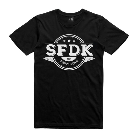 Camiseta negra "MARINE"