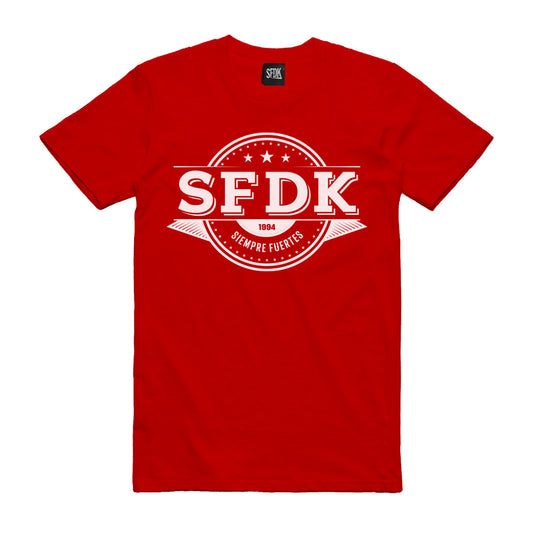 Camiseta roja "MARINE"
