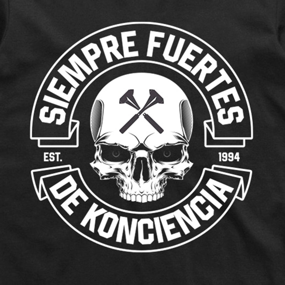 Camiseta negra "SKULL"