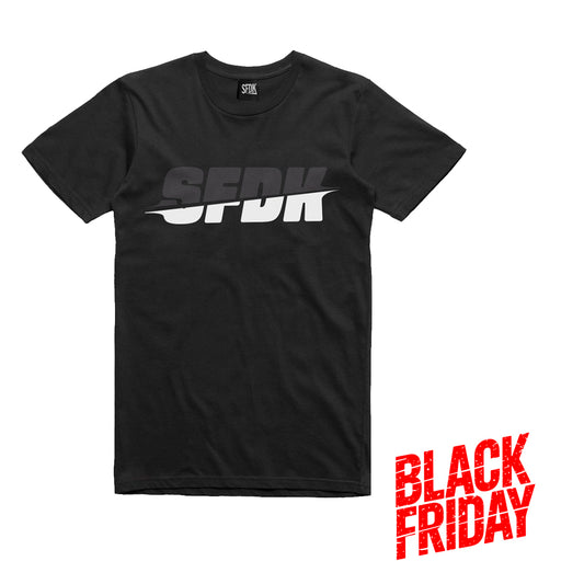 Camiseta negra "SLICED"