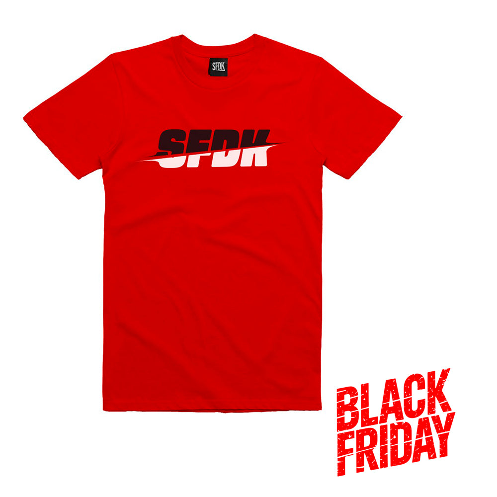 Camiseta roja "SLICED"