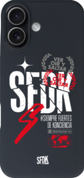 SFDK VOS carcasa negra ultra suave APPLE